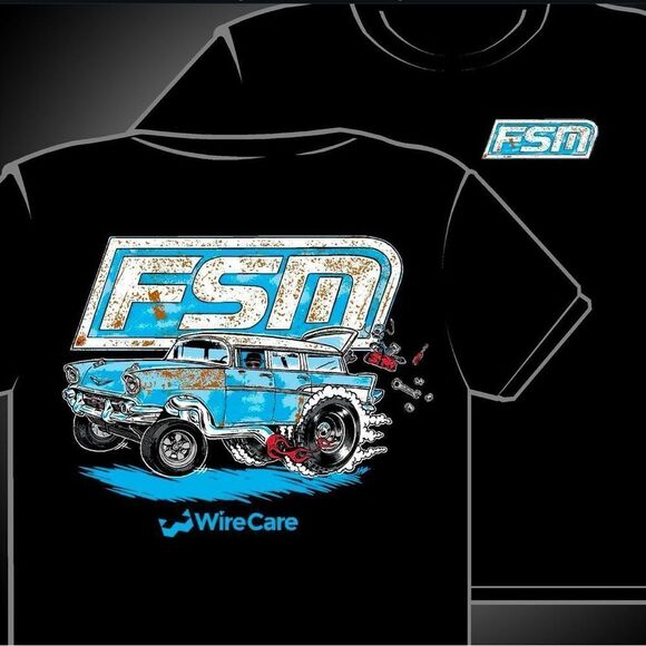 FSM (Finnegan Speed and Marine) Tee Shirt Black L NWT IN PACKAGE - Picture 4 of 10